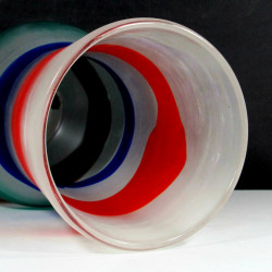 Très important vase de Cenedese Fluvio Bianconi Murano