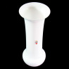 Vase "Trompette" en opaline blanche signé Holmegaard