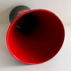 Grand vase diabolo Elchinger années 60