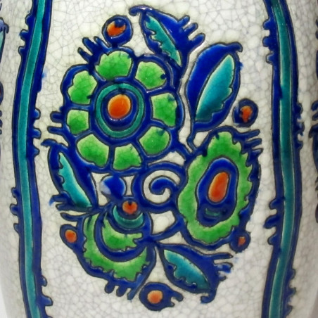 Grand vase Art Déco Keramis Charles Catteau
