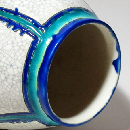 Grand vase Art Déco Keramis Charles Catteau