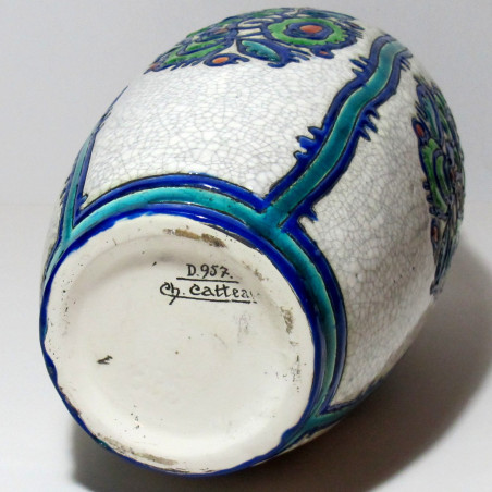 Grand vase Art Déco Keramis Charles Catteau