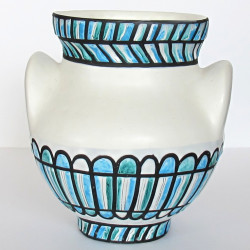 Vase "à oreilles" Roger Capron Vallauris