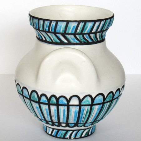Vase "à oreilles" Roger Capron Vallauris