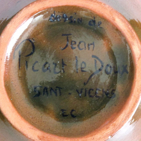 Coupelle en céramique  Jean Picart Le Doux Sant Vicens