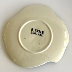 Grand plat en faïence Roland Brice et Fernand Léger