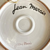 Assiette en faïence "Bélier" par Jean Marais à Vallauris