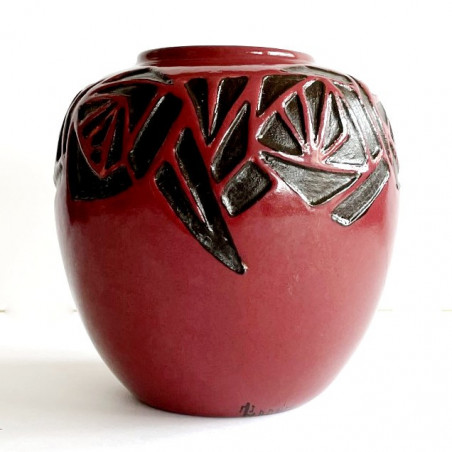 Vase Art déco signé Octave Larrieu