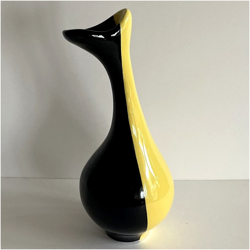 Grand vase en céramique Antonia Campi pour Lavenia (Italie)