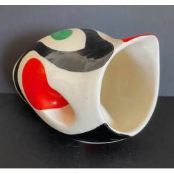 Vase en faïence  Roland Brice  et Fernand Léger Biot Années 50