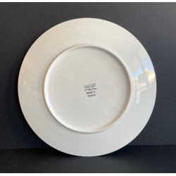 Assiette en porcelaine  dessin de Jean Cocteau