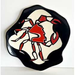 Grand plat en céramique Roland Brice et Fernand Léger