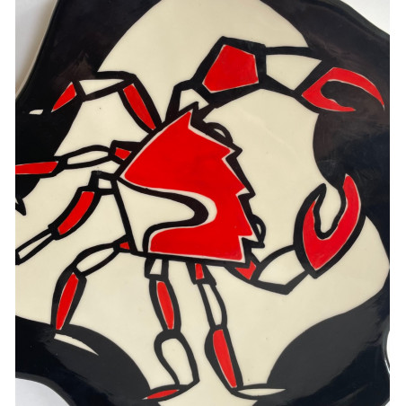 Large Ceramic Dish Roland Brice & Fernand Léger 50s