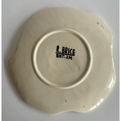 Large Ceramic Dish Roland Brice & Fernand Léger 50s