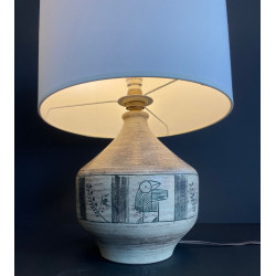 Jacques Blin Ceramic Lamp