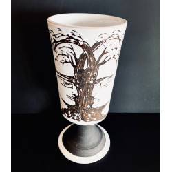 Vase calice par Jean Marais