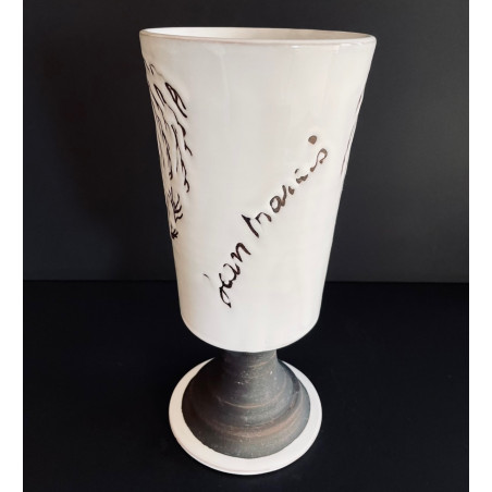 Vase calice par Jean Marais