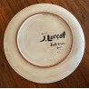 Large Ceramic Dish By Jean Lurçat In Sant Vicens 1950s