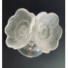 Lalique Perfume Bottle With Two Anemones