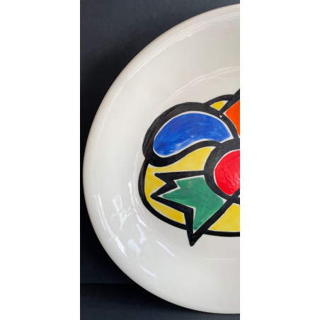 Earthenware Plate Roland Brice And Fernand Léger Biot