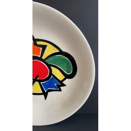 Earthenware Plate Roland Brice And Fernand Léger Biot