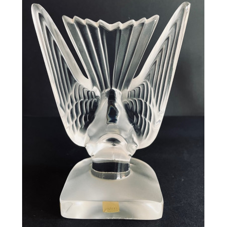 Paire de serre-livres "Hirondelle" par René Lalique