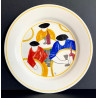 Dish In Earthenware by Olivier Lapicque for FAB QUIMPER