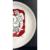 Earthenware plate "The Acrobats" after Fernand Léger