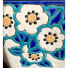 Art Deco Flower Pot In Longwy Faience