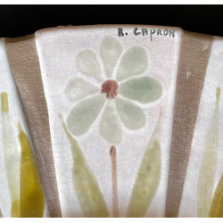 Ceramic mirror by Roger Capron Vallauris 60s