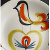 Earthenware plate Roger Capron Vallauris 60s