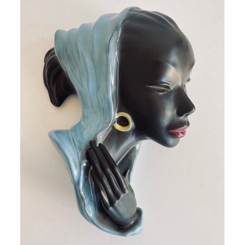 Africanist Wall Mask Cortendorf Manufaktur 60s