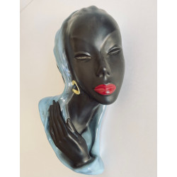 Africanist Wall Mask Cortendorf Manufaktur 60s