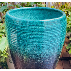 Very large Accolay ceramic vase 1960s