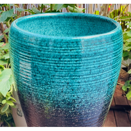 Very large Accolay ceramic vase 1960s