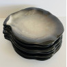 Set of 6 Pol chambost "Shells" plates