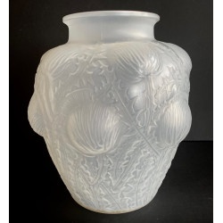 René Lalique vase Art Déco "Domrémy" 1926