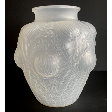 René Lalique vase Art Déco "Domrémy" 1926