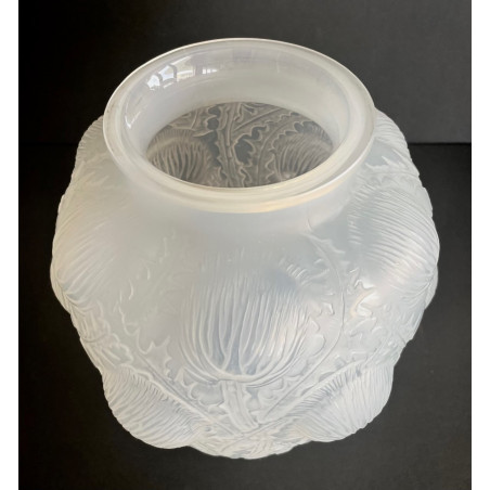 René Lalique vase Art Déco "Domrémy" 1926