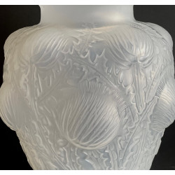 René Lalique vase Art Déco "Domrémy" 1926