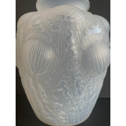 René Lalique Art Deco Vase "Domrémy" 1926