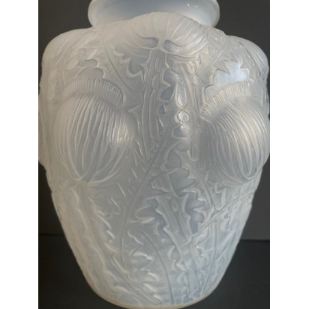 René Lalique vase Art Déco "Domrémy" 1926