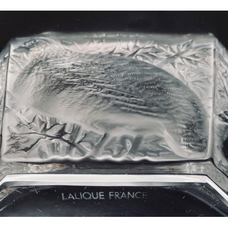 Large Partridge Bowl Lalique France