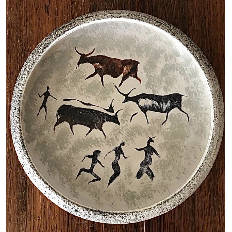 Ceramic Dish By Jean Austruy 50s/60s