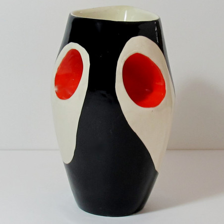 VASE PICHET EN FAÏENCE ROLAND BRICE ET FERNAND LÉGER BIOT