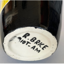 VASE PICHET EN FAÏENCE ROLAND BRICE ET FERNAND LÉGER BIOT