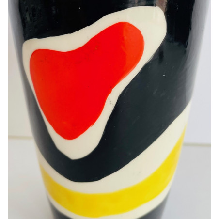 Petit vase en faïence Roland Brice et Fernand Léger Biot