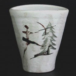 Austruy ceramic vase 60s