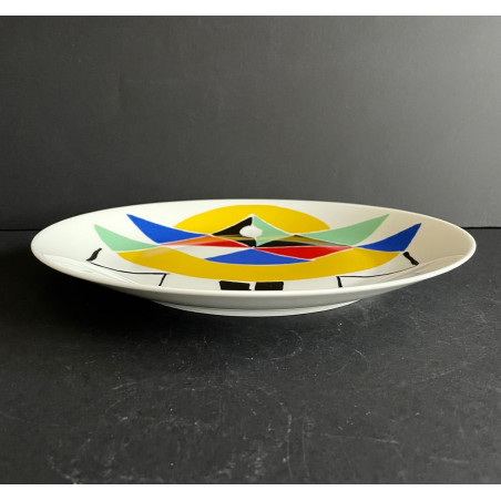 Plat "Carnaval" dessin Sonia Delaunay Edition Artcurial