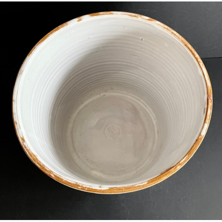 Les Argonautes Vallauris sandstone flowerpot 1960s